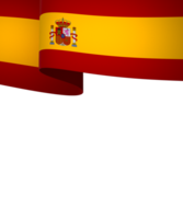 Espanha bandeira elemento Projeto nacional independência dia bandeira fita png