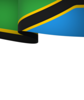 tanzania flagga element design nationell oberoende dag baner band png