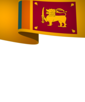 sri lanka vlag element ontwerp nationaal onafhankelijkheid dag banier lint PNG