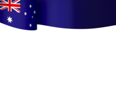 Australien flagga element design nationell oberoende dag baner band png