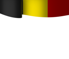 Belgium flag element design national independence day banner ribbon png