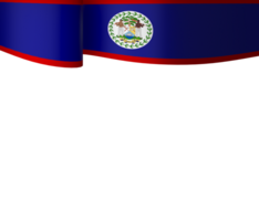 belize bandeira elemento Projeto nacional independência dia bandeira fita png