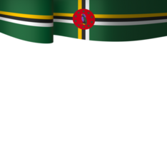 Dominica Flagge Element Design National Unabhängigkeit Tag Banner Band png