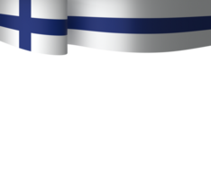 Finlandia bandera elemento diseño nacional independencia día bandera cinta png