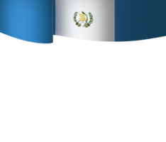 Guatemala bandera elemento diseño nacional independencia día bandera cinta png