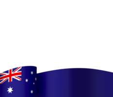 Australië vlag element ontwerp nationaal onafhankelijkheid dag banier lint PNG