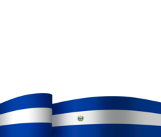 el el Salvador bandera elemento diseño nacional independencia día bandera cinta png