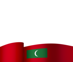 Maldiven vlag element ontwerp nationaal onafhankelijkheid dag banier lint PNG