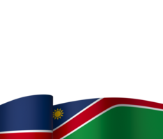 namibia bandiera elemento design nazionale indipendenza giorno bandiera nastro png