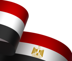 egypten flagga element design nationell oberoende dag baner band png