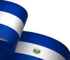 el Salvador Flagge Element Design National Unabhängigkeit Tag Banner Band png