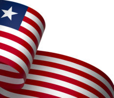 Liberia vlag element ontwerp nationaal onafhankelijkheid dag banier lint PNG