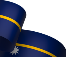 Nauru Flagge Element Design National Unabhängigkeit Tag Banner Band png