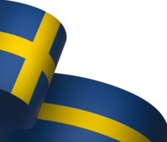 Schweden Flagge Element Design National Unabhängigkeit Tag Banner Band png