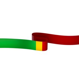 Mali Flagge Element Design National Unabhängigkeit Tag Banner Band png