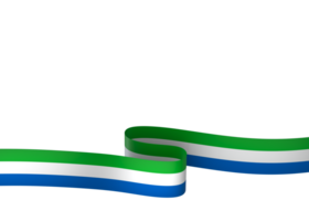 Sierra Leone vlag element ontwerp nationaal onafhankelijkheid dag banier lint PNG