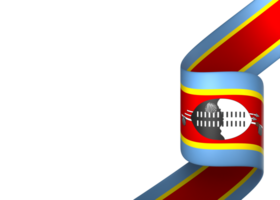 eswatini Flagge Element Design National Unabhängigkeit Tag Banner Band png