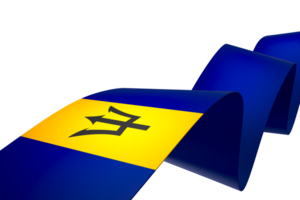 Barbados vlag element ontwerp nationaal onafhankelijkheid dag banier lint PNG