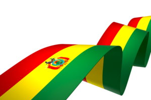 bolivia bandera elemento diseño nacional independencia día bandera cinta png