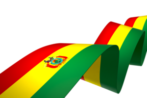 Bolívia bandeira elemento Projeto nacional independência dia bandeira fita png