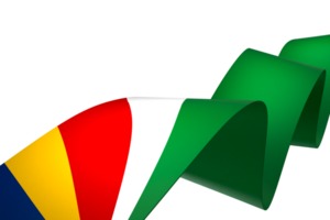 Seychellen Flagge Element Design National Unabhängigkeit Tag Banner Band png