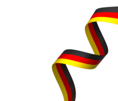Tyskland flagga element design nationell oberoende dag baner band png