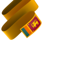 sri Lanka Flagge Element Design National Unabhängigkeit Tag Banner Band png