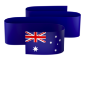 Australien Flagge Element Design National Unabhängigkeit Tag Banner Band png