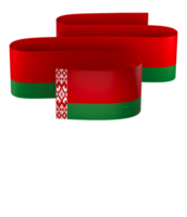 Belarus flag element design national independence day banner ribbon png