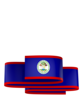 belize bandeira elemento Projeto nacional independência dia bandeira fita png