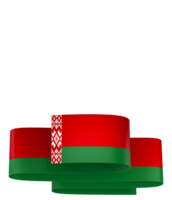 bielorussia bandiera elemento design nazionale indipendenza giorno bandiera nastro png