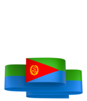 Eritrea flag element design national independence day banner ribbon png