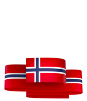 Norge flagga element design nationell oberoende dag baner band png