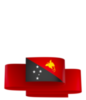 papua Novo Guiné bandeira elemento Projeto nacional independência dia bandeira fita png