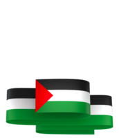 Palestina bandiera elemento design nazionale indipendenza giorno bandiera nastro png