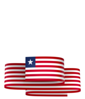 Liberia Flagge Element Design National Unabhängigkeit Tag Banner Band png