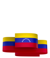 Venezuela Flagge Element Design National Unabhängigkeit Tag Banner Band png