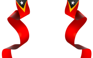 este Timor Timor leste bandera elemento diseño nacional independencia día bandera cinta png