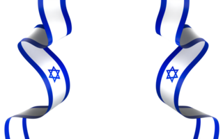 Israel bandeira elemento Projeto nacional independência dia bandeira fita png