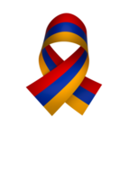 Armenia flag element design national independence day banner ribbon png