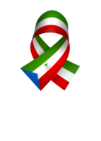 Equatorial Guinea flag element design national independence day banner ribbon png