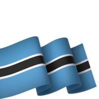 botswana flagga element design nationell oberoende dag baner band png