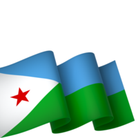 djibouti bandera elemento diseño nacional independencia día bandera cinta png