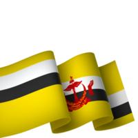 Brunei vlag element ontwerp nationaal onafhankelijkheid dag banier lint PNG