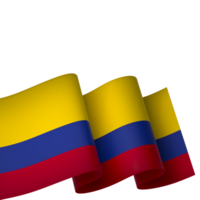 Colombia vlag element ontwerp nationaal onafhankelijkheid dag banier lint PNG