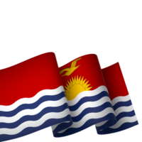 kiribati Flagge Element Design National Unabhängigkeit Tag Banner Band png