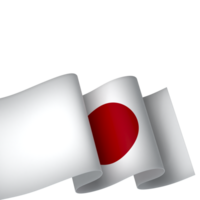 Giappone bandiera elemento design nazionale indipendenza giorno bandiera nastro png