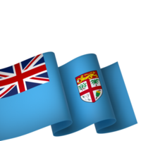 Fidji drapeau élément conception nationale indépendance journée bannière ruban png