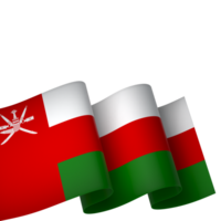 Oman vlag element ontwerp nationaal onafhankelijkheid dag banier lint PNG