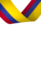 Colombia vlag element ontwerp nationaal onafhankelijkheid dag banier lint PNG